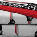 Jay Franco Disney Pixar Cars Race Ready 5 Piece Twin Bed Set - Includes Comforter & Sheet Set - Bedding Features Lightning McQueen - Super Soft Fade Resistant Microfiber Official Disney Pixar Product