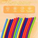 3 x Sensory Activity Ball,Sensory Activity Board 3D DIY Upgrade,Fidget Toy for Calming, Stress, Anxiety, ADHD & Autism,Kids 3+ & Adults,with 16 Strings (Green)