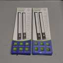 6 Pack 10" Under Cabinet Lights with Digital Display,52 LED Rechargeable Motion Sensor Light Indoor,3 Color Temperatures, Magnetic Dimmable Closet Lights, Under Counter Light for Kitchen