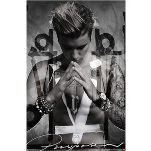 Trends International Justin Bieber Purpose Wall Poster 22.375" x 34", 34"L x 22.4"W