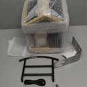 BIRDLEGEND BL02 Smart Bird Feeder with Camera, Free AI for 10000+Species 64GB Card 1080P HD, DIY Suet Ball&Water Feeder, Solar-Powered Wireless Outdoor Backyard Birdwatching Gift for Birds Lover