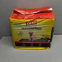 Glad for Pets Black Charcoal Puppy Pads - Super Absorbent Disposable Dog Pee Pads, Potty Training Pads, and Pet Supplies - Dog Pee Pads for Crate Training and Indoor Use 23" x 23" - 100 Count