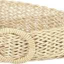 Allegra K Womens Skinny Waist Belts Braided Belts for Dress Round Metal Buckle Adjustable (58-84cm/22.83-33.07", Beige)