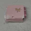 DECHISY 60Pack Small Thank You Gift Bags, 4.5x1.8x3.9 Inches Pink Mini Gift Bags Bulk with Ribbon Wedding Candy Favor Boxes Birthday Party Favor Bags for Baby Shower Anniversary