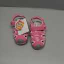 Apakowa Toddler Girls Sandals Shoe Outdoor Walking Closed Toe, Size 25