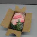 2 Pack Artificial Flowers Bouquet, 10 Pcs Austin Roses Silk Flowers Heads, Fake Peonies Flower for Home Decor Table Centerpieces Wedding Bridal Bouquet Mother's Day Valentine's Day, Pink