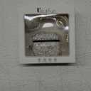 Luxurious Rhinestone AirPods 3rd Generation Case, Protective Bling Diamonds AirPod 3 Charging Case Cover, Bling AirPod Gen 3 Case Gift for Women (Silver)