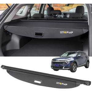 ZTGPMP Retractable Cargo Cover for Kia Sportage 2023-2026 | for Kia Sportage NQ5 LX/ EX/ X-Line AWD/ SX/ SX Prestige/ Sportage X-Pro/ X-Pro Prestige, Carbon Fiber Leather