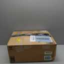 27" Christmas Deer Outdoor Decoration with Lights,3D Lighted-up Xmas White Reindeer with Red Bow and Bell Christmas Ornament,Kneeling Deer Perfect for Lawn Porch Indoor Outdoor Holiday Decor