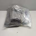 HOMEIDEAS 3 Pieces Bathroom Rugs, Soft Thick Absorbent Chenille Bath Mats, Washable Non-Slip Floor Rugs for Shower & Bath, Grey (17"x24"+20"x32"+U Shape 20"x24")