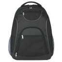 Backpack Grey/Black – Reflective Tech Backpack with Compartment – Multiple Organizer Pockets 2 pcs