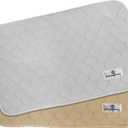 Pet Parents Pawtect Pads Washable Dog Pee Pads (2pack) of 18x24 Premium Pee Pads for Dogs, Waterproof Training Pads for Dogs & Reusable Dog Pee Pads! Whelping & Modern Puppy Pads! (Grey & Beige)