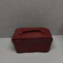 EACHY Travel Makeup Bag,Large Capacity Cosmetic Bags for Women,Waterproof Portable Pouch Open Flat Toiletry Bag Pattern Makeup Bag (Medium)