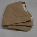 TAOCOCO 100% Waterproof Recliner Cover - Recliner Cover with Non-Slip Granule, Recliner Chair Covers with Elastic Band, Recliner Chair Covers for Reclining Chair (Camel,Small-22'')