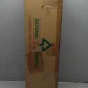 National Tree Company Artificial Pre-Lit Slim Christmas Tree, Green, Kingswood Fir, White Lights, Includes Stand, 4.5 Feet