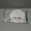 Pssopp Round Silicone Tray Mould, Round Rolling Tray Mould DIY Craft Mold for Plaster Wax Decorative Display (A)