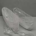 Ice Bucket for Parties, 2PCS Clear Acrylic Drink Buckets with Scoop & Metal Bottle Opener, 5.5L Large Champagne Bucket Tub Beer, Cocktail Bar & Mimosa Bar Supplies Cooler