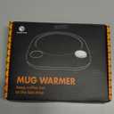 Oracer Coffee Mug Warmer for Desk, Electric Cup Heater for Tea Milk Beverages with Adjustable Temperature Display, Auto Shut Off Timer Mug Sensor, Candle Wax Heating Plate, Ideal Gift Accessory