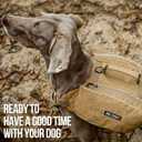 ONETIGRIS Y-Shaped Dog Backpack No Pull CAMLUS Dog Saddle Bag with D-Rings, Lightweight Dog Pack Hiking Gear for Dogs Hunting Camping Travel