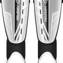 Upgraded Soccer Shin Guards for Kids Youth Adults, CE Certified AirsFish Shin Guard Sleeves Protection Gear for Boys Girls Soccer Games EVA Cushion Reduce Shocks and Injuries (XX-Small, Blue)