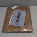 LUSHVIDA Round Waterproof Table Cover Elastic Vinyl Fitted Tablecloth Elastic Edged Plastic Table Cloth (Pine, Best for Up to 45"-56" Round)