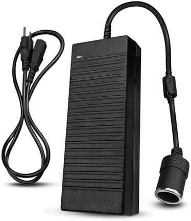 180W AC to DC Converter 110V-240V to 12V/15A Converter for Car Inflator Pump Refrigerator Vacuum Cleaner Fan, Cigarette Lighter Socket AC to DC Power Supply Adapter