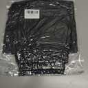 RESHE Women's Capri Yoga Pants Loose Soft Drawstring Workout Sweatpants Causal Lounge Pants with Pockets (Black, S)