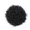 Large Afro Puff Drawstring Ponytail For Black Women, 10 Inch Nature High Puff HairStyle With Clip Black Curly Afro Messy Hair Bun for Women,Girls(1B)