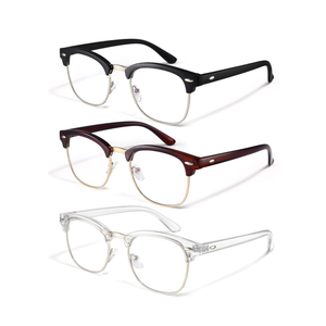 racico Computer Blue Light Blocking Glasses Blue Light Glasses Men Women, Anti Blu-Ray Clear Gaming Glasses Lenses