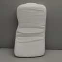 Cooling Leg Pillow for Side Sleepers 100% Cooling Fabric Knee Pillow for Side Sleeping, Leg Elevation Memory Foam Pillow for Hip/Back/Sciatica Pain Relief Helps Spine Alignment 15"x25" (Cooling, M) White