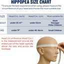 HIPPOPEA Hair Snug Fabric Swim Cap, High Elasticity Cloth Swimming Cap, Breathable, Lightweight & Comfortable, Fit Both Long Hair and Short Hair for Women Men Boy Girl