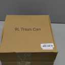 LALASTAR Kitchen Compost Bin for Countertop or Under Sink, Hanging Small Trash Can with Lid for RV/Office/Bedroom/Dorm, Mountable Indoor Compost Bucket, 9L/2.4 Gal, Grey