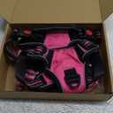 No Pull Dog Harness Adjustable Reflective Oxford Easy Control Medium Large Dog Harness with A Free Heavy Duty 5ft Dog Leash M