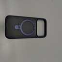 TORRAS Ostand for iPhone 17 Pro Case Magnetic, Fit for MagSafe, 4X Military Drop Protection, Camera Control, Slim Phone Case for iPhone 17 Pro with Kickstand, Translucent Matte Cover 6.3", Deep Blue