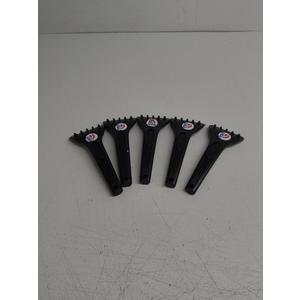 Pack of 5, Bigfoot 9" Heavy Duty Ice Scraper - Car Glovebox Size - Polyethylene 1700 