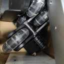 Backpack Trolley, Wheeled Cart Aluminum Alloy, Folding Trolley Cart for Schoolbag, 6 Wheels Luggage Cart with Edge Guard