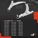 A-Premium 2 x Front Lower Control Arm, with Ball Joint & Bushing, Compatible with Mazda MX-5 Miata 2006-2015