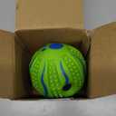 Spiky Interactive Dog Toys Ball, Shaking with Gibbering Sound, for Training, Teeth Cleaning & Herding, Wave, L, 3.94 in (10 cm)