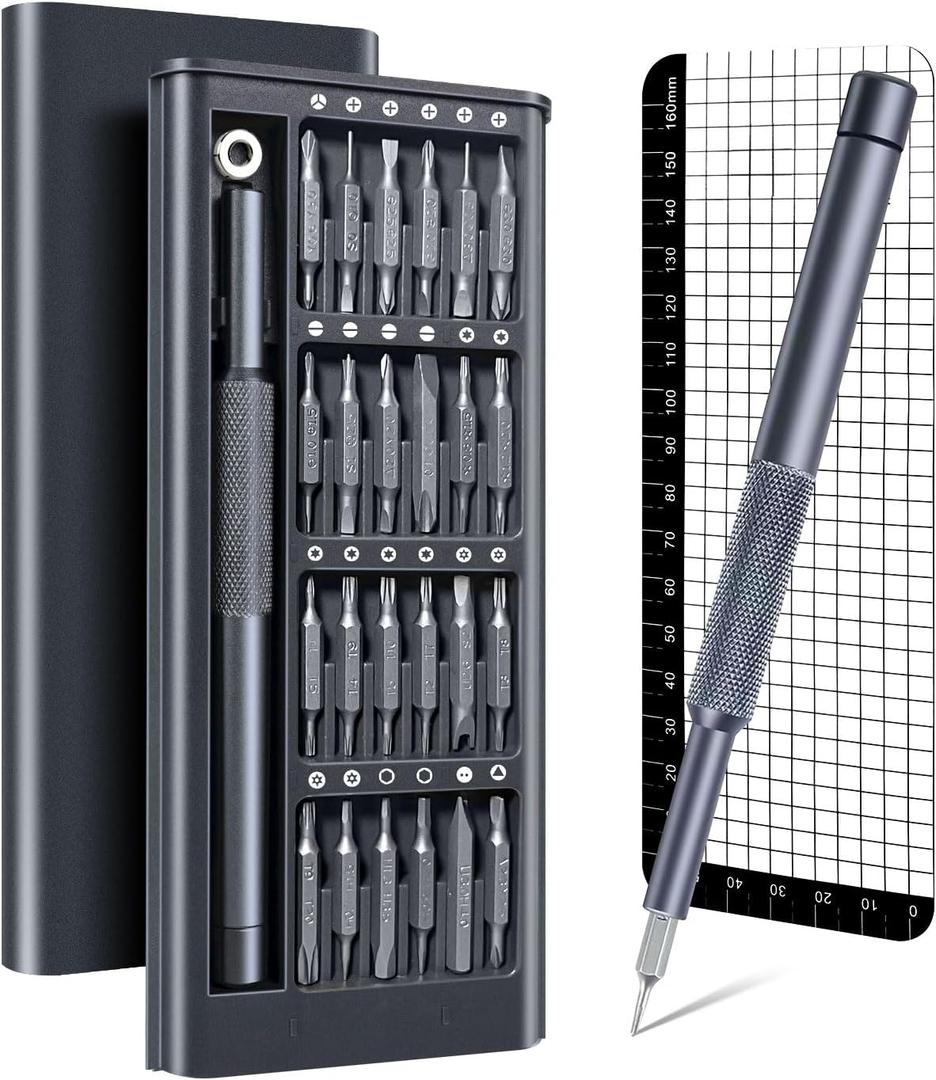 51-in-1 Small Precision Screwdriver Set - Electronics Repair Tiny Tool Kit [Super Durable],for Ring Doorbell, Laptop, Switch, PS5, Xbox, Macbook, iPhone, Watch, Glasses