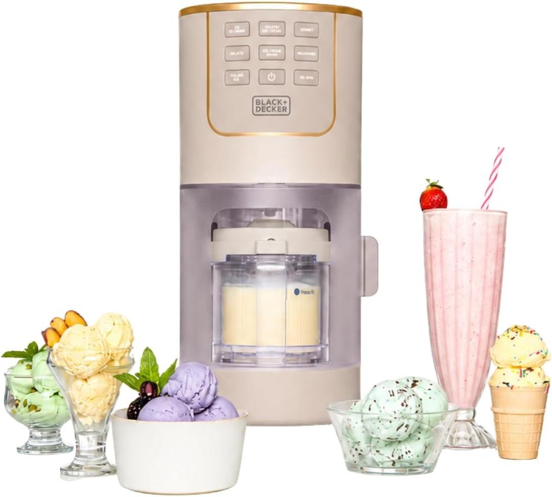 BLACK+DECKER Perfect Pint Family Ice Cream Maker