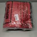 Mifoci 2 Pcs 20 x 20 x 6 Insulated Pizza Delivery Bag Pizza Warmer Bags Carrier Insulated Bags Hold 2-16" or 18" Boxes, for Catering Food Delivery, Restaurants, Cookouts(Red)