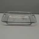 Pyrex Easy Grab 3-Quart Oblong Glass Bakeware Dish, Clear, Medium (1085782)