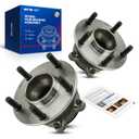 KAX 512519 Pair Rear Wheel Bearing Compatible with 2013-2020 Mazda CX-5 FWD, 2014-2020 Mazda 6,5 Lugs