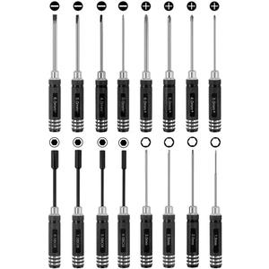 Rc Tool Kit Hex Screw Driver Repair Set for RC Car Boat Multirotor Electrical Equipment Models