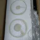 Matte Black 2-Light Bathroom Lights Over Mirror with Clear Glass Shade, Modern Bathroom Light Fixtures for Kitchen Living Room Bedroom Laundry Room