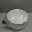 1 Pc 8 Inch PVC End Cap Fitting, SCH40 PVC Pipe Cap for 8.625 in OD Pipe, Heavy Duty White Socket Pipe End Cap for Plumbing, Irrigation, DIY Furniture & Garden Frames