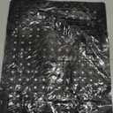 Heat Resistant Sink Protector - Non-Slip, Fast Draining, Easy to Clean (Black, Rectangle)
