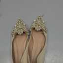 Flats for Women Bling Rhinestone Pointed Flat Shoes Comfort Slip on Low Heel Wedding Dress Shoes Ballet Flat Shoe size 39
