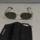 livho 2025 Trendy Oval Sunglasses - Stylish Polarized Shades for Everyday - Retro Metal Frames