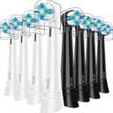 Replacement Toothbrush Heads Compatible with Oral B iO Series 2/3/4/5/6/7/8/9/10 Electric Toothbrush,Round Brush Heads for Gentle Gum Care & Deep Cleaning